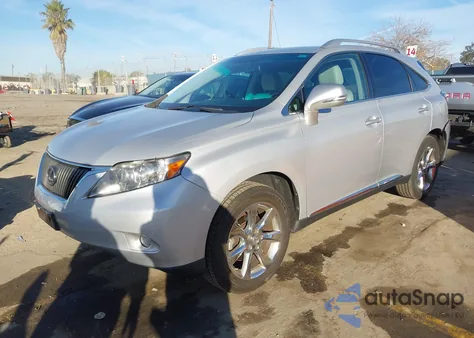 2010 Lexus Rx 350 from USA, damaged, VIN 2T2ZK1BA9AC025995